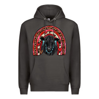 Smoke valentines black angus  rainbow Premium Hoodie - JahusDesignShop