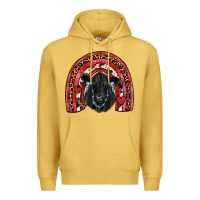 Antique Gold valentines black angus  rainbow Premium Hoodie - JahusDesignShop