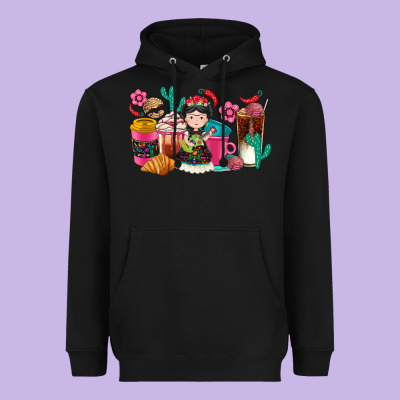 Heavyweight Hoodie But first cafecito y chismecito