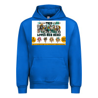 Cobalt This mama  loves her herd goats Urban Hoodie - Jasminsmagicworld