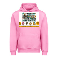 Fuchsia Pink This mama  loves her herd goats Urban Hoodie - Jasminsmagicworld