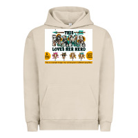 Pigment French Oak This mama  loves her herd goats Urban Hoodie - Jasminsmagicworld