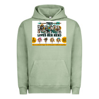Pigment Oil Green This mama  loves her herd goats Urban Hoodie - Jasminsmagicworld