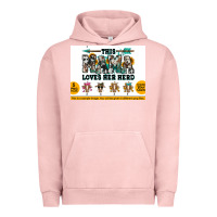 Pigment Salmon This mama  loves her herd goats Urban Hoodie - Jasminsmagicworld