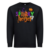 Black spooky heifer Premium Sweatshirt - Zillion Design Studio
