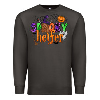 Smoke spooky heifer Premium Sweatshirt - Zillion Design Studio