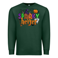 Sports Green spooky heifer Premium Sweatshirt - Zillion Design Studio