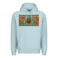 Blue Mist Thanksgiving Turkey Premium Hoodie - Artiststas