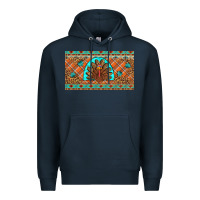 Navy Thanksgiving Turkey Premium Hoodie - Artiststas