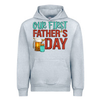Heather Grey our first father's day Urban Hoodie - Artiststas