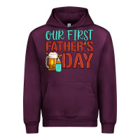 Mauve Wine our first father's day Urban Hoodie - Artiststas