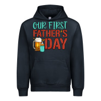 Navy our first father's day Urban Hoodie - Artiststas