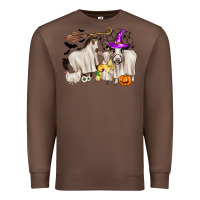 Chestnut halloween farm animals Premium Sweatshirt - Zillion Design Studio