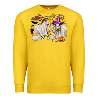 Lemon halloween farm animals Premium Sweatshirt - Zillion Design Studio