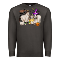 Smoke halloween farm animals Premium Sweatshirt - Zillion Design Studio
