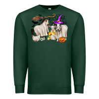 Sports Green halloween farm animals Premium Sweatshirt - Zillion Design Studio