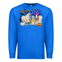 True Royal halloween farm animals Premium Sweatshirt - Zillion Design Studio