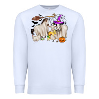 Halloween Farm Animals Premium Sweatshirt | Teevron