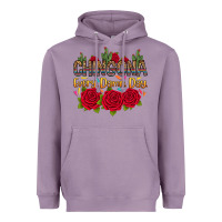 Lavender Chingona every damn day Heavyweight Hoodie - RanaPortraitStore