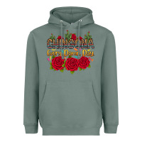 Sage Chingona every damn day Heavyweight Hoodie - RanaPortraitStore