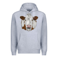 Heather Grey simmental Premium Hoodie - JahusDesignShop