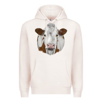 Pale Pink simmental Premium Hoodie - JahusDesignShop