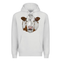Dove Grey simmental Premium Hoodie - JahusDesignShop