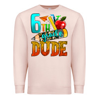Pale Pink 6th grade dude Premium Sweatshirt - texasbilliewilder