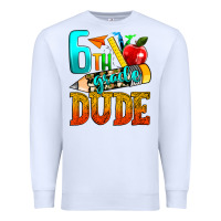 White 6th grade dude Premium Sweatshirt - texasbilliewilder