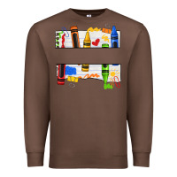 Chestnut custom teacher name crayon Premium Sweatshirt - texasbilliewilder