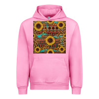 Fuchsia Pink sunflower and leopard seamless pattern Urban Hoodie - BundleAndBundleShop