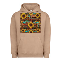 Pigment Burro sunflower and leopard seamless pattern Urban Hoodie - BundleAndBundleShop