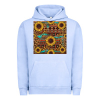 Pigment Grape Ice sunflower and leopard seamless pattern Urban Hoodie - BundleAndBundleShop