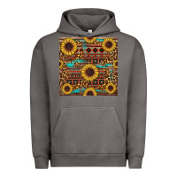 Pigment Tornado sunflower and leopard seamless pattern Urban Hoodie - BundleAndBundleShop
