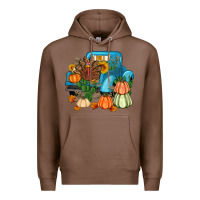 Chestnut Thanksgiving turkey truck Premium Hoodie - Artiststas