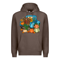 Coffee Thanksgiving turkey truck Premium Hoodie - Artiststas