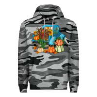 Slate Camo Thanksgiving turkey truck Premium Hoodie - Artiststas