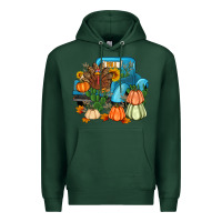 Sports Green Thanksgiving turkey truck Premium Hoodie - Artiststas