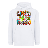 White Cinco de drinko Heavyweight Hoodie - RanaPortraitStore