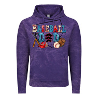Cloud Purple baseball dad Vintage Hoodie - AdoDesignShop
