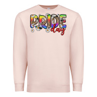 Pale Pink pride day Premium Sweatshirt - Zillion Design Studio