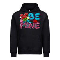 Black be mine valentine Urban Hoodie - AdoDesignShop