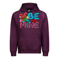 Mauve Wine be mine valentine Urban Hoodie - AdoDesignShop
