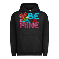 Pigment Black be mine valentine Urban Hoodie - AdoDesignShop