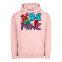 Pigment Salmon be mine valentine Urban Hoodie - AdoDesignShop