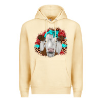 Pina Colada ribbon simmental leopard Premium Hoodie - JahusDesignShop