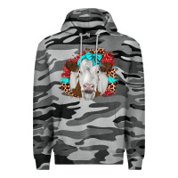 Slate Camo ribbon simmental leopard Premium Hoodie - JahusDesignShop