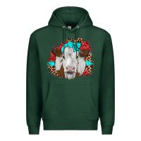 Sports Green ribbon simmental leopard Premium Hoodie - JahusDesignShop