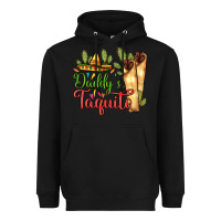 Black Daddy's taquito Heavyweight Hoodie - RanaPortraitStore