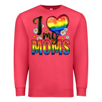Cardinal i love my moms Premium Sweatshirt - Zillion Design Studio